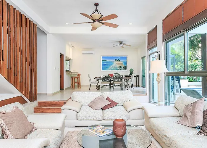 Playacar Villa With Pool Near Beach & 5Th Avenue Villa